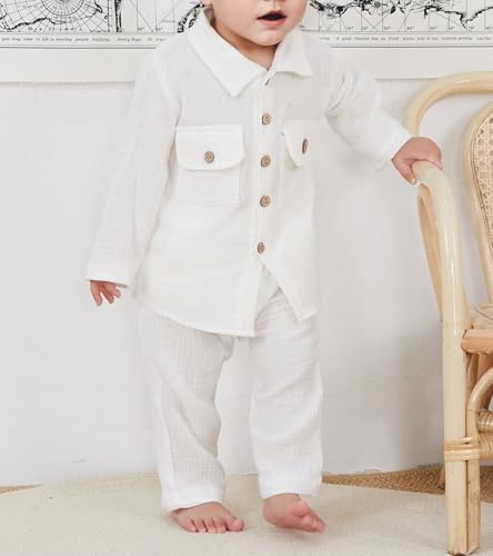 Perfect Fit ToddlerBamboo Polo Set-Cotton Mutation for FallWinter Growth