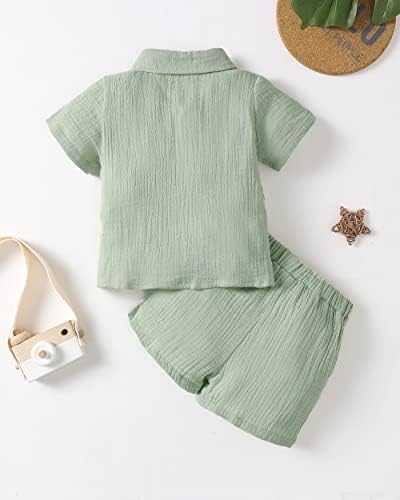 Dummy-Free Plus Baby Boy Clothing Set for Summer