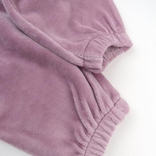 HonestBaby Velour Pullover Zip Front Sweatshirt Jogger Sweatpants Set