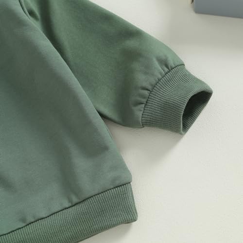 Tiacham Unisex Baby Clothes 2 Piece Sweatshirt Pant Set
