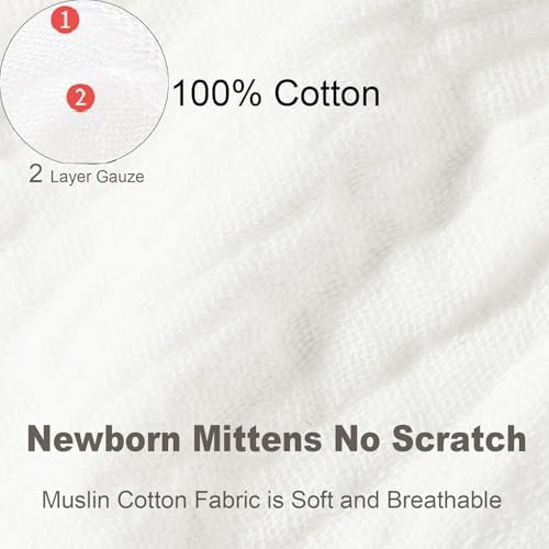 Newborn No-Skid Mittens