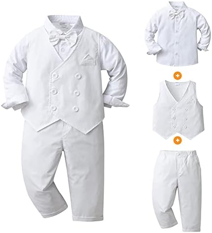Perfect Christmas Suit - Boys Toddlers Formal Retro Look