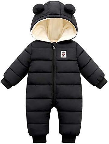 Cute Baby Boys Girls Winter Snowsuit US