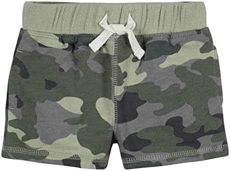 Gerber 3-Pack Knit Shorts for Toddler Boys Elastic Play Style