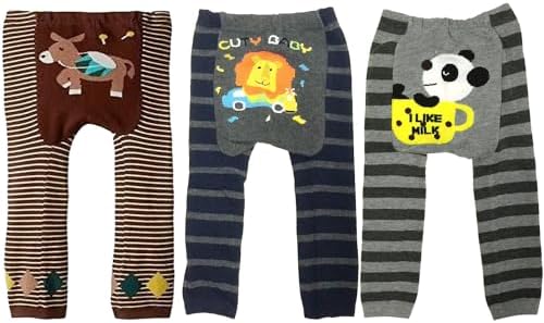 Happy Days Animal Themed Leggings Set of 3