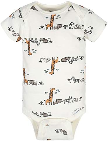 Gerber Baby Boys 8-Pack Short Sleeve Onesies Bodysuits