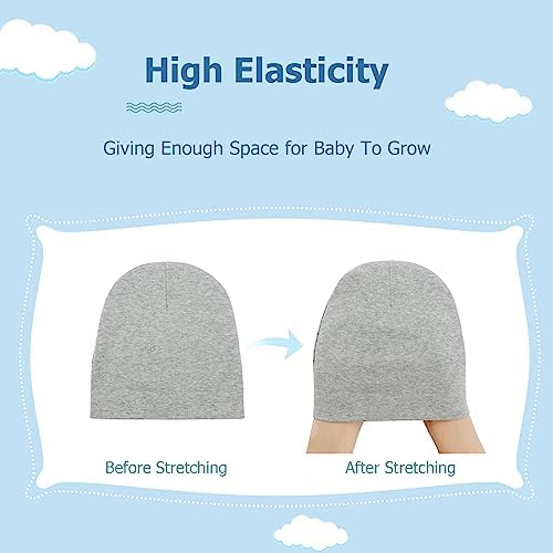 Zando Baby Hats and Mittens Set Newborn