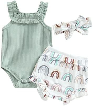 Cutie Summer Romper Set for Baby Girl