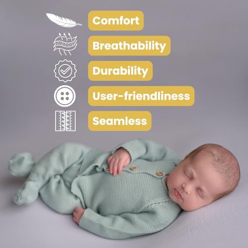 Organic Knitted Baby Set for Newborns