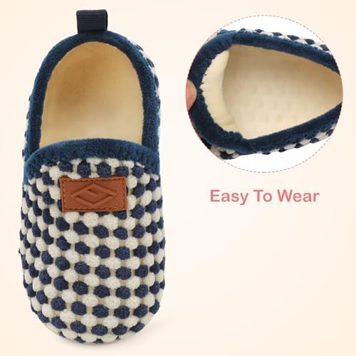 Lefflow Toddler Slippers for Boys Girls Lightweight Comfortable