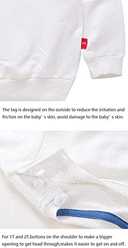 HAXICO Toddler Unisex Pullover Soft Cotton Easy OnOff With Print Option