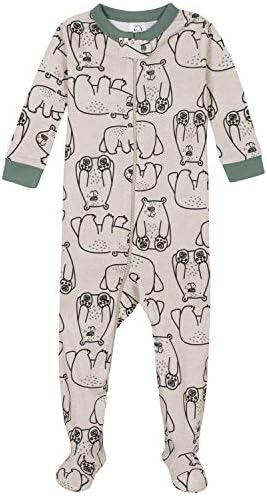 Gerber Baby Boys 4-Pack Pajamas for Safe Sleep