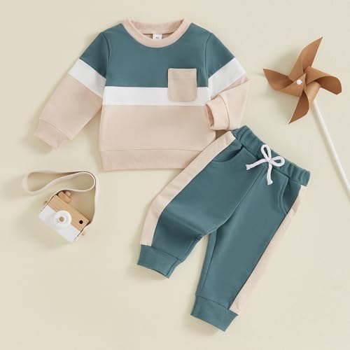 MoZiKQin Toddler Fall Winter 2Pcs Outfit Set