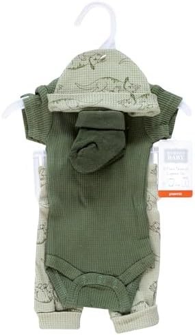 Hudson Baby Unisex Thermal Preemie Layette Set 4pc
