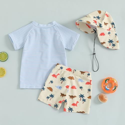 Sun Protection Rash Guard Set for Boys