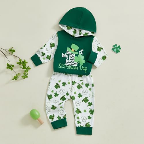 BemeyourBBs St Patricks Day First Day Baby Romper Set
