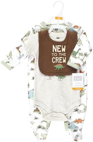 Hudson Baby Sleep Play Set with Bibs Pajamas