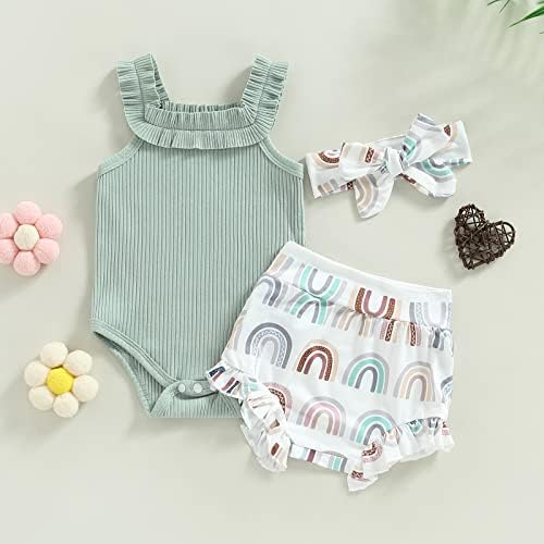 Cutie Summer Romper Set for Baby Girl