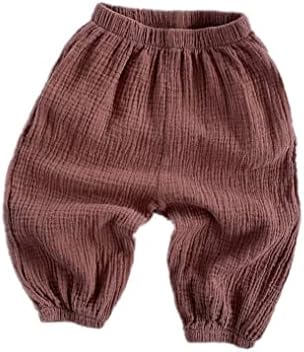 stackable lightweight soft comfortable Linen Pants for Kids