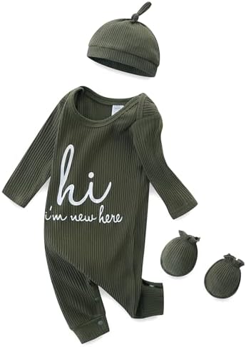 Newborn Baby Romper Hikido One-Piece romper 0-3months