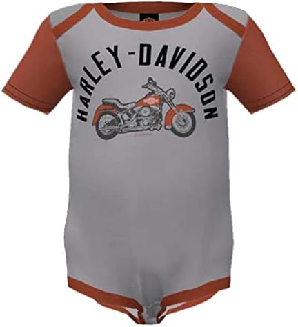 Harley-Davidson 2-Pack Comfortable Stylish Baby Boys Crested Closers