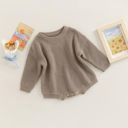 Adorable Winter romper for Baby - toddlerunisexcable knit