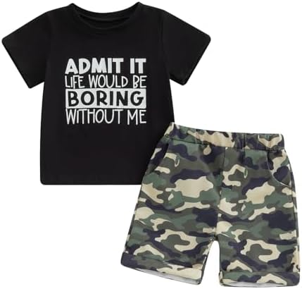 WDEHow Toddler Kids Summer Outfits - Perfect for Boys