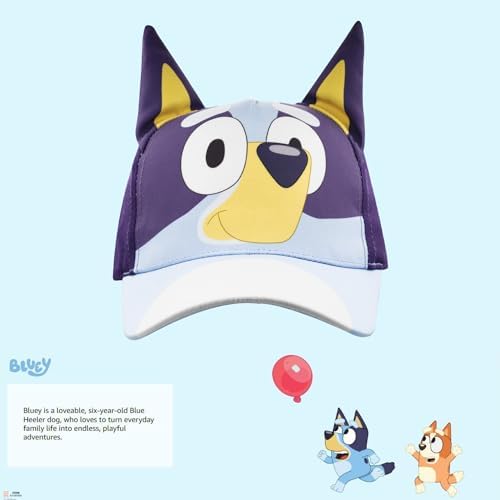 Bluey Hat Cute Toddler Baseball Cap