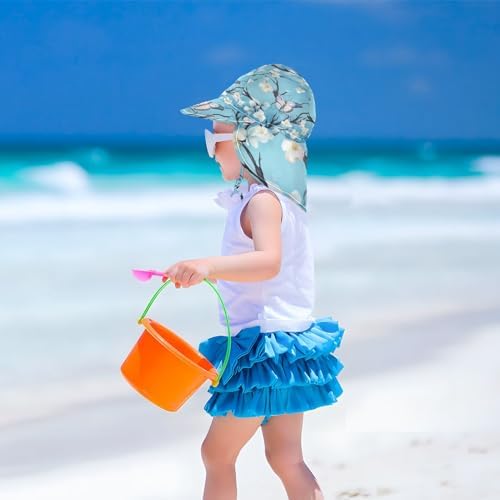 J JOYSAY Blue Butterflies Toddler Sun Hat