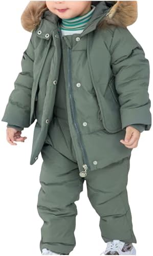 Thick and Warm Jumpsuit for Baby Girls
