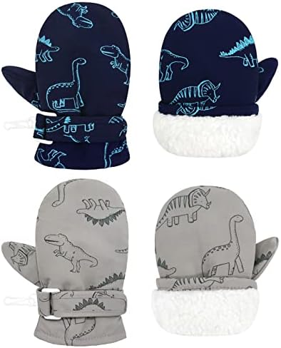 Stay warm in Sarfel waterproof gloves for toddlers