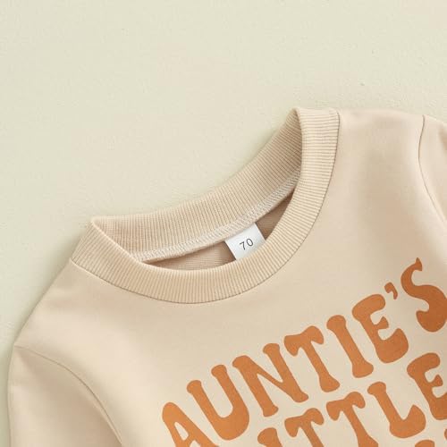 Meiweileya Toddler Winter Outfit - Funny Letters Sweater Set