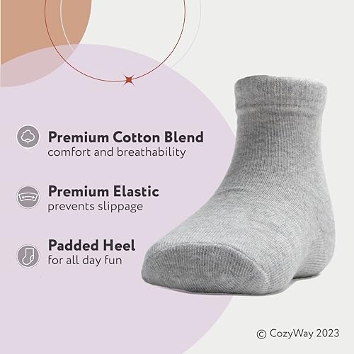 Perfect Fit Crew Socks for Babies