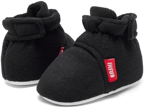 Eashi Toddler Non-Slip Soft Sole Socks Boots - Warm Multi-Size