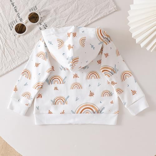 Cotton Full-Zip Baby Hoodie 0-24 Months Premium Design