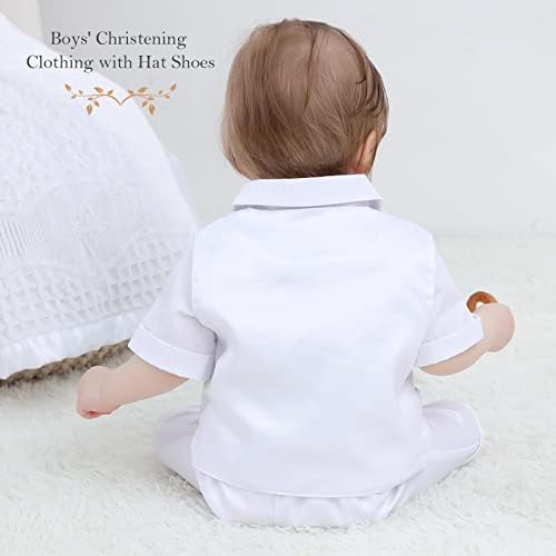 Booulfi Baptism Suit for Baby Boys