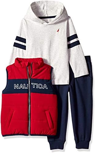 Nautica Kids and Baby 3-Piece Set - vest joggers