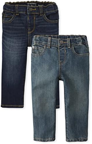 The Childrens Place Baby Boys and Toddler Multipack Basic Stretch Skinny Jeans