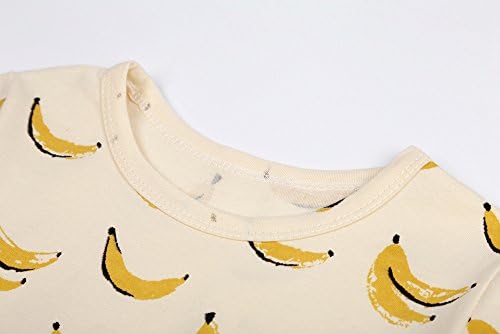 Sanlutoz Toddler Boys Banana T-Shirt Cotton Shorts Set