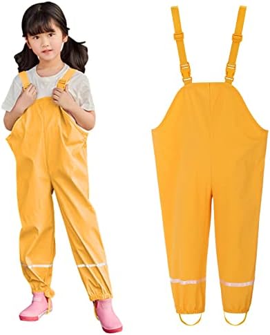 WATERPROOF RAIN PANTS FOR TODDLERS