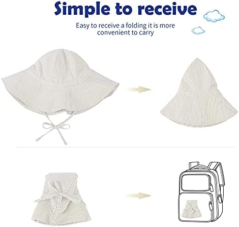 Zando Toddler UV Protection Sun Hat