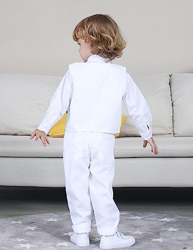 AJ Design Baby Toddler Boys Christening Tuxedo