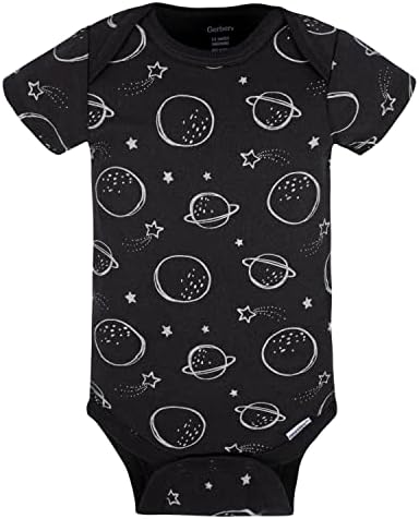 Gerber Baby-Boys 5-Pack Short Sleeve Onesies Perfect for Layering