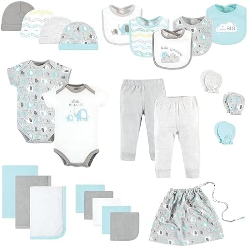 Luvable Friends Unisex Baby Layette Gift Cube
