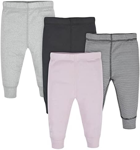 Gerber Baby Girls Giggles Active Pants Set Durable Multi-Purpose