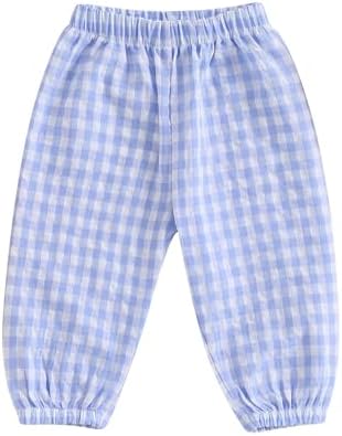 Cute Checked Pants for Kids