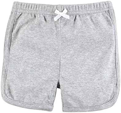 Hudson Baby 4-Piece Cotton Shorts Set for Girls