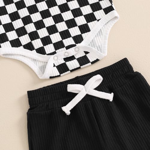 Summer Romper Shorts Set for Baby Boys Girls