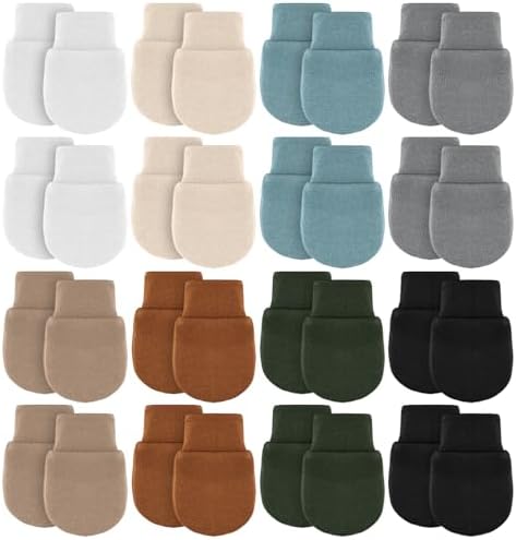 Perfect for growing soft no-scratch baby mittens