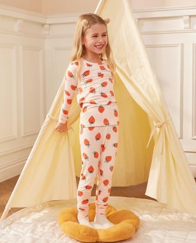 Bamboo Viscose Toddler Girls Pajama Sets